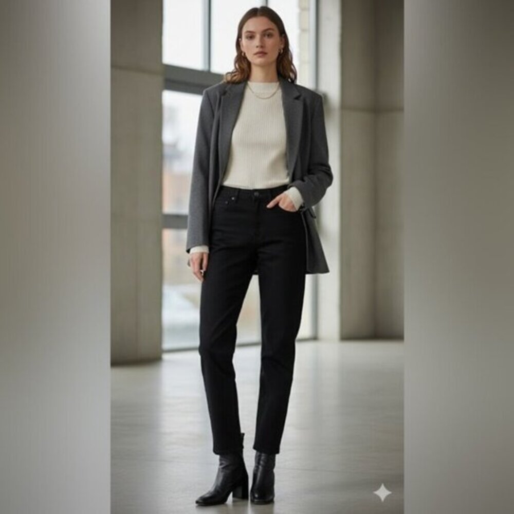 Jil Sander Black Denim Pants – Made in Italy – Size 28